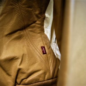 Levi's bomberino in pelle donna