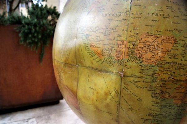 Grande antico globo terrestre Philips - immagine 6