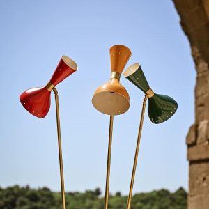 Lampada piantana vintage
