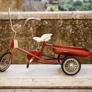 Triciclo con carrello