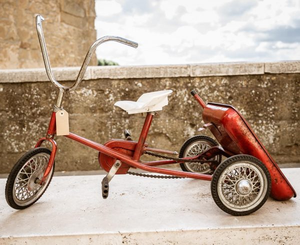 Triciclo con carrello - immagine 5