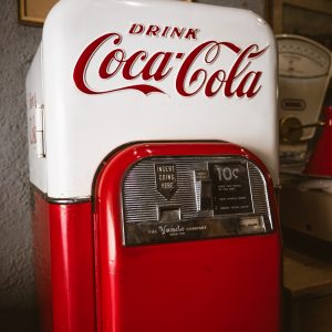 -Distributore Coca Cola anni '50