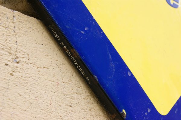 Insegna smaltata Pirelli - immagine 2