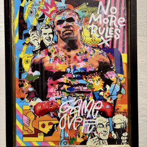 Tela Pop art Mike Tyson