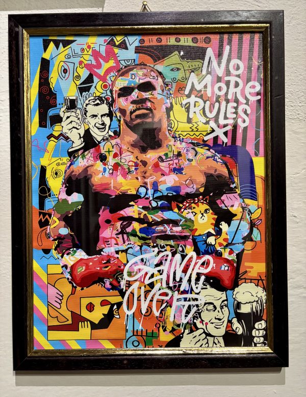 Tela Pop art Mike Tyson