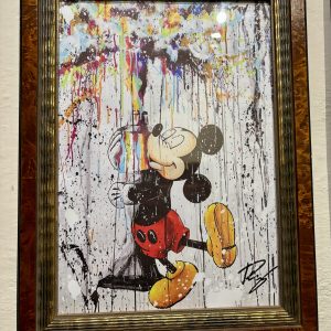 Tela Pop art Mickey Mouse