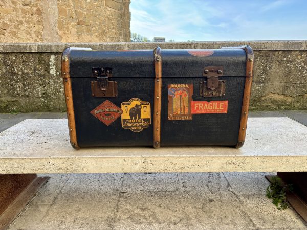 Baule anni 40 nero