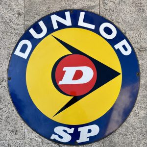 insegna smaltata Dunlop