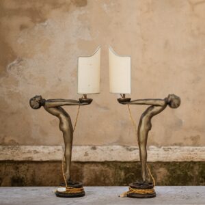 Coppia di lampade Josephine Baker