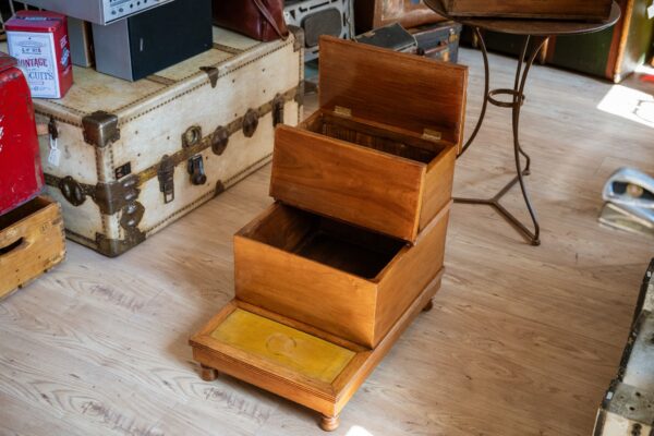 Scaletta contenitore in legno - immagine 3