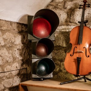 Semaforo stradale vintage