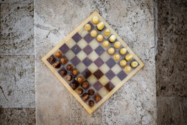Scacchiera in alabastro - immagine 6