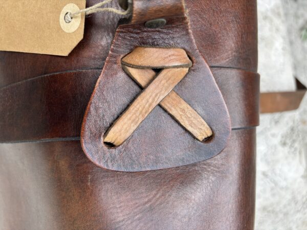 Borsone Gaucho in vera pelle - immagine 5