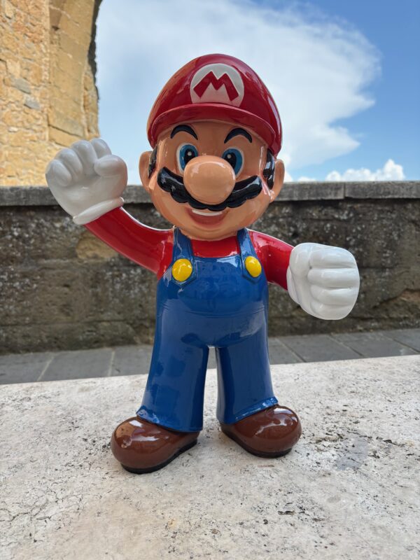 -Mario Bros statua decorativa