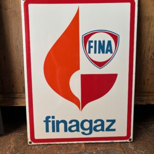 Insegna smaltata Fina