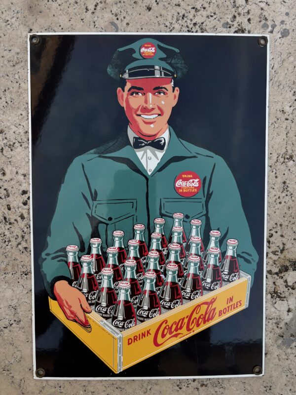 Insegna smaltata Coca Cola