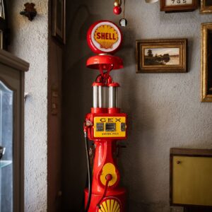 #Shell gas pump