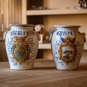 Coppia di vasi farmacia