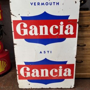 Insegna smaltata Gancia