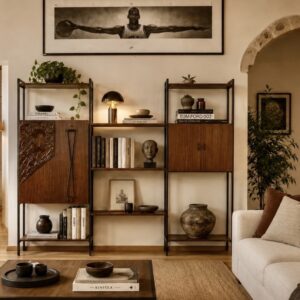 Libreria scandinava anni '60
